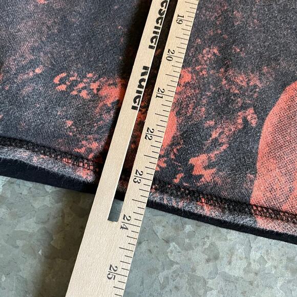 Russell Athletic x ASAP Rocky Pullover Skulls Hoodie Sweatshirt Mens XS Orange - Picture 10 of 10